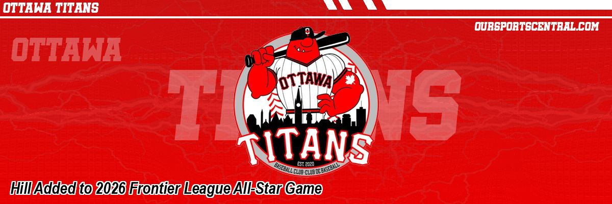 Hill Added to 2026 Frontier League All-Star Game