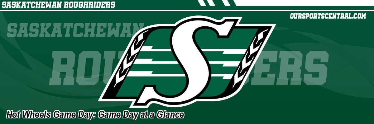 Hot Wheels Game Day: Game Day at a Glance