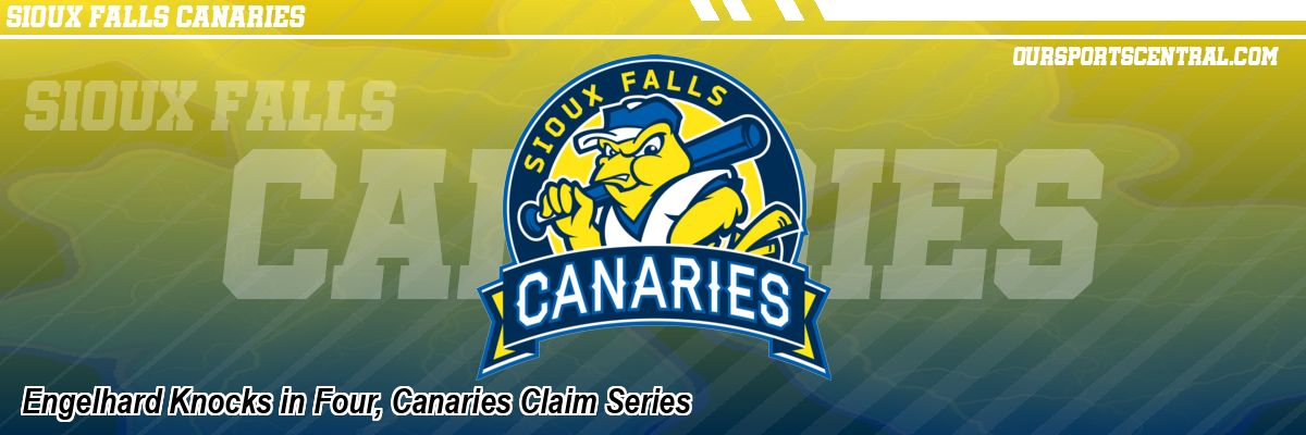 Engelhard Knocks in Four, Canaries Claim Series