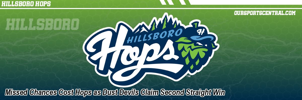 Missed Chances Cost Hops as Dust Devils Claim Second Straight Win