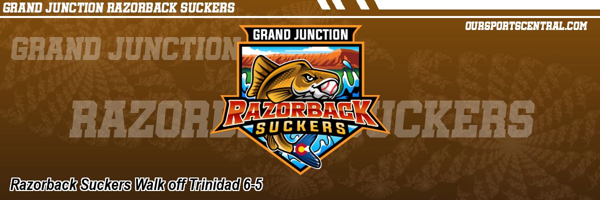 Razorback Suckers Walk off Trinidad 6-5