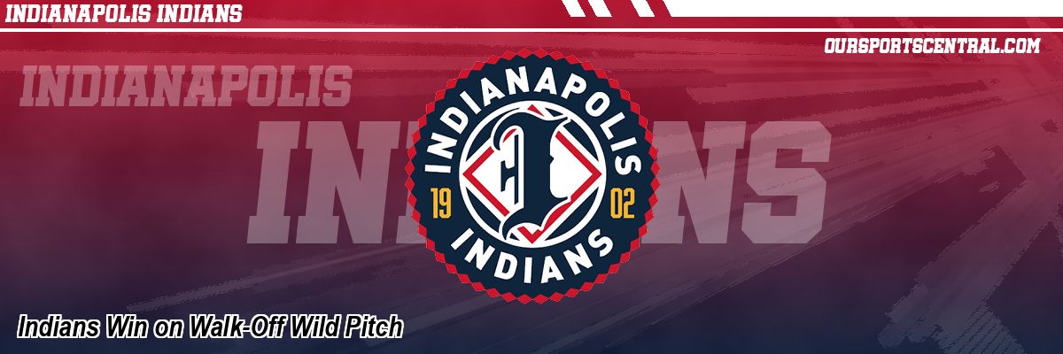 Indians Win on Walk-Off Wild Pitch