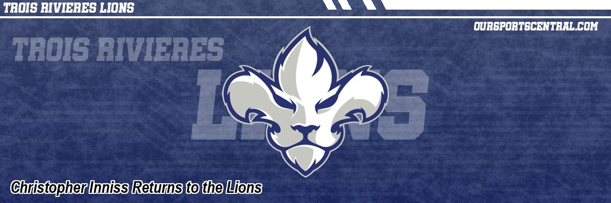 Christopher Inniss Returns to the Lions