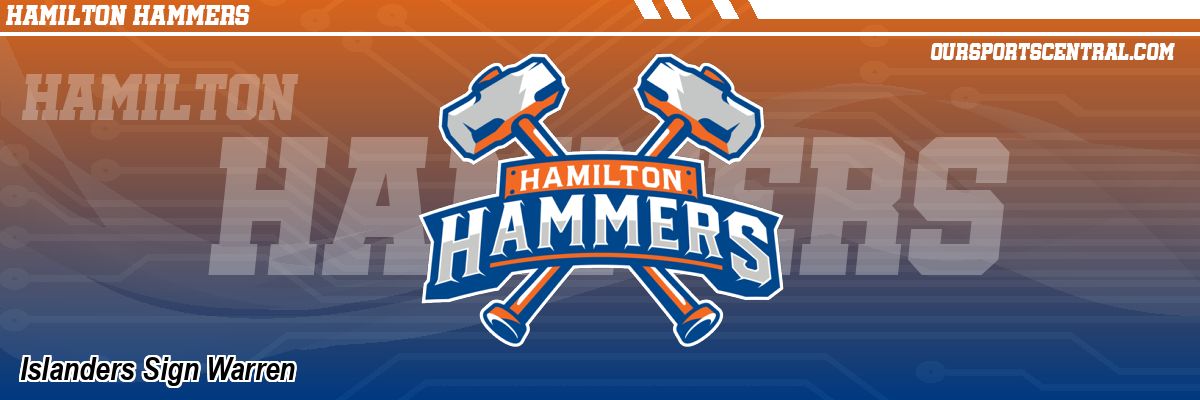 Islanders Sign Warren
