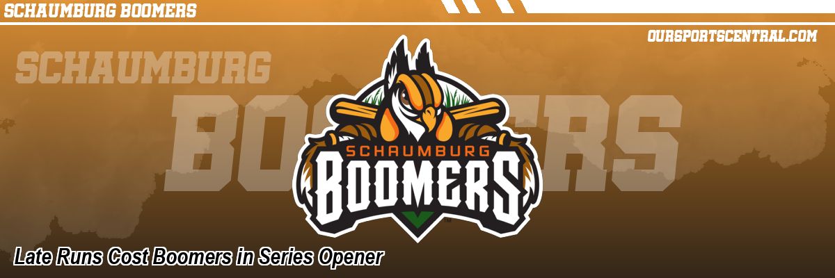 Late Runs Cost Boomers in Series Opener