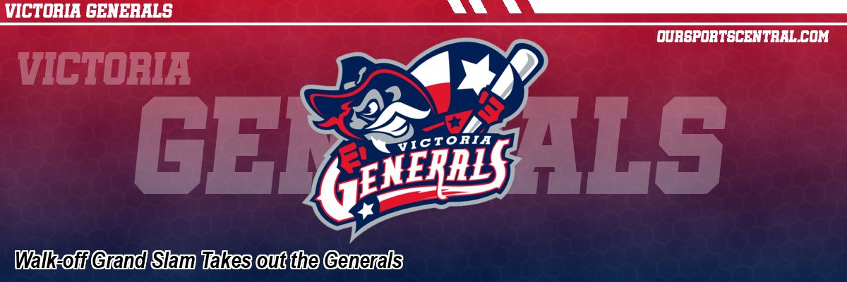 Walk-off Grand Slam Takes out the Generals