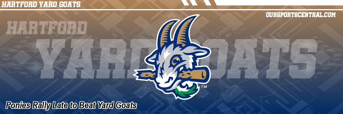 Ponies Rally Late to Beat Yard Goats