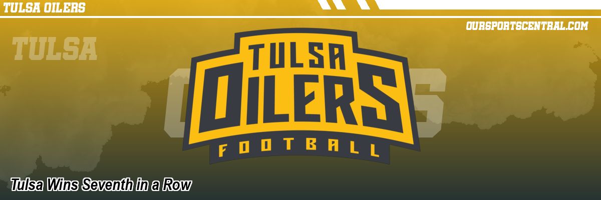 Tulsa Wins Seventh in a Row