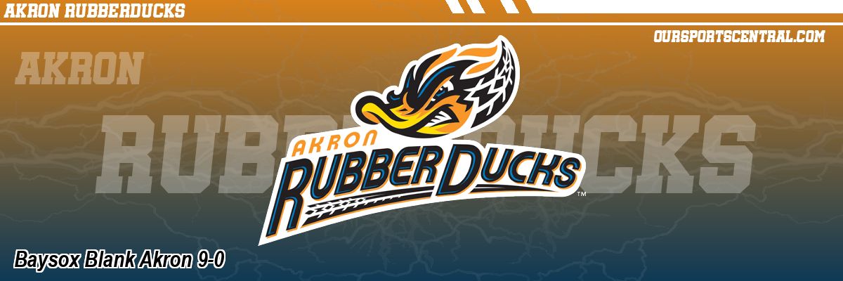 Baysox Blank Akron 9-0
