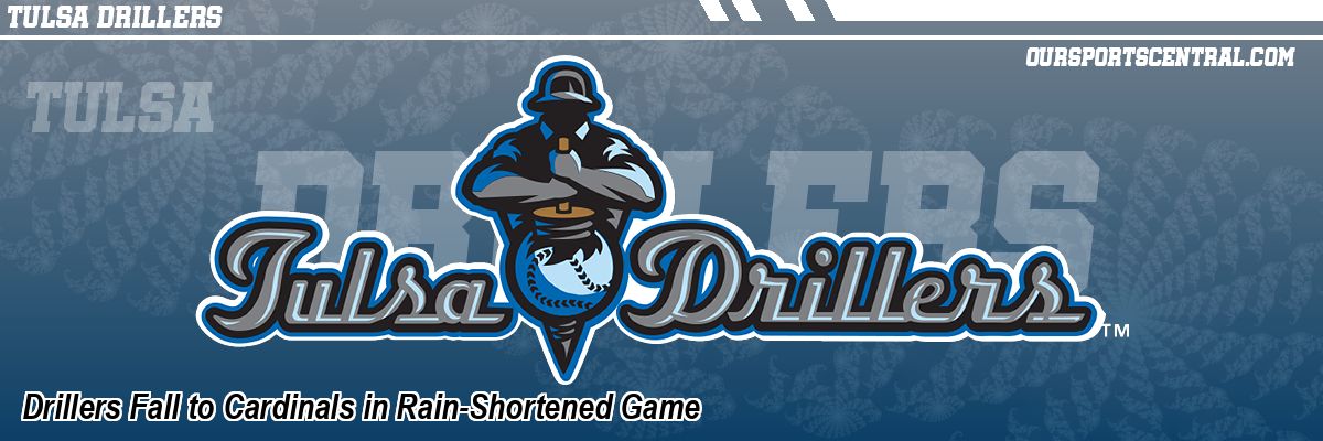Drillers Fall to Cardinals in Rain-Shortened Game