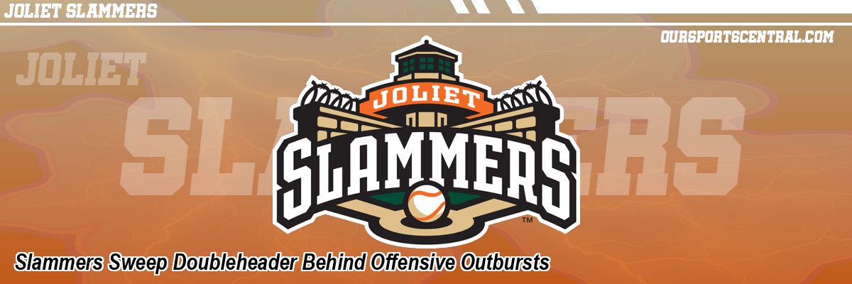 Slammers Sweep Doubleheader Behind Offensive Outbursts