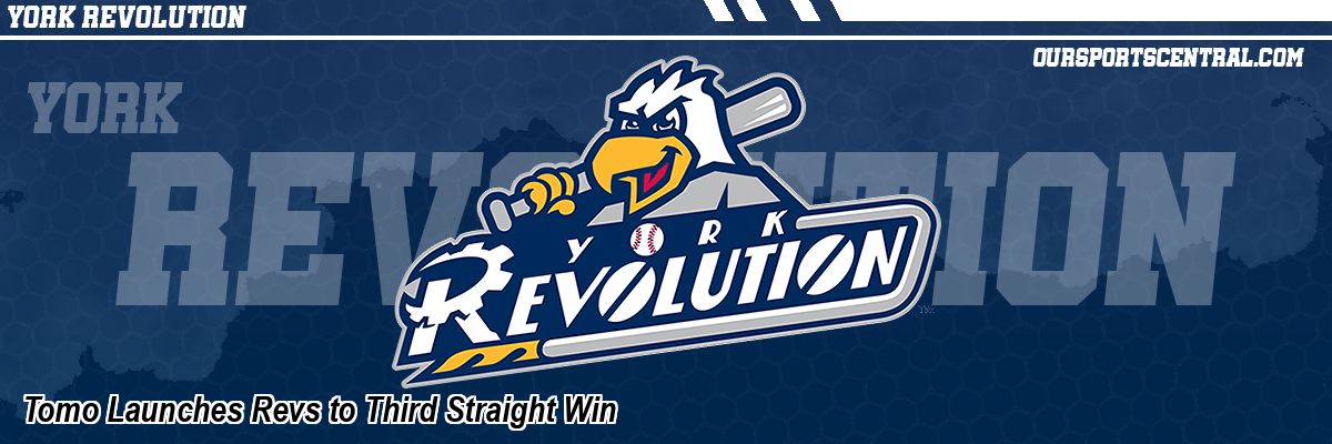 Tomo Launches Revs to Third Straight Win