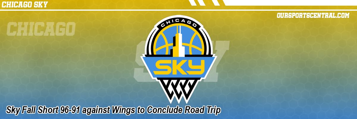 Sky Fall Short 96-91 against Wings to Conclude Road Trip