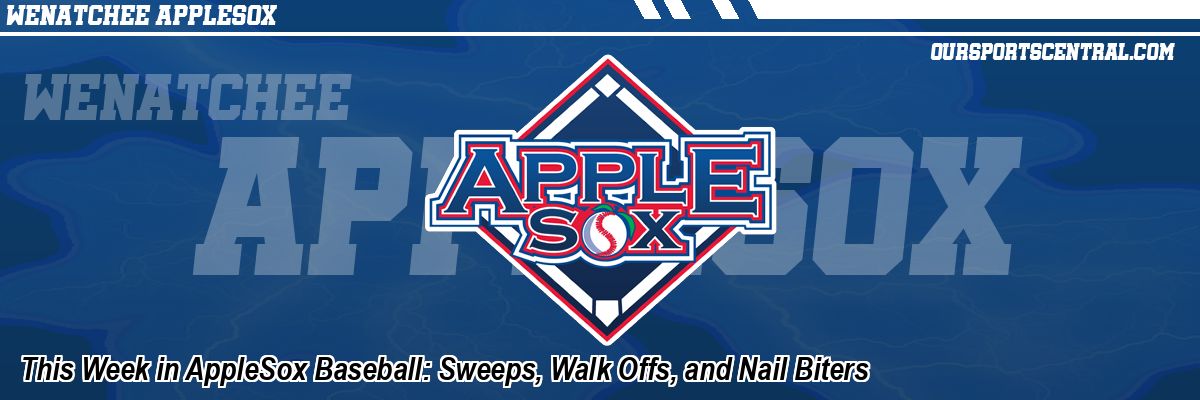 This Week in AppleSox Baseball: Sweeps, Walk Offs, and Nail Biters
