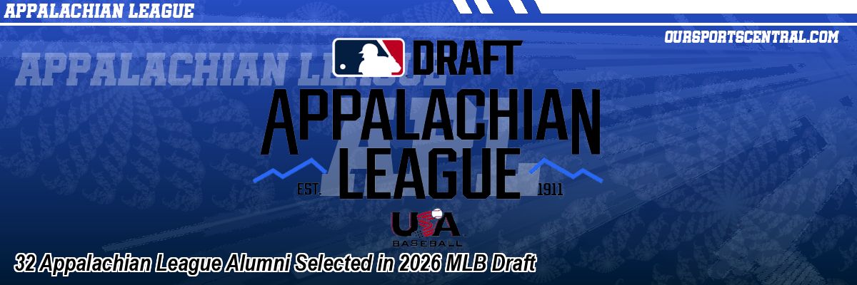 32 Appalachian League Alumni Selected in 2026 MLB Draft