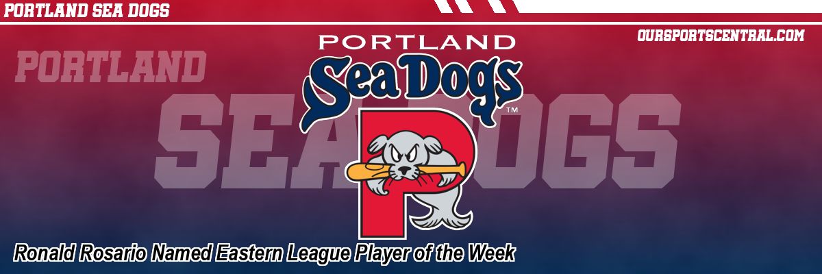 Ronald Rosario Named Eastern League Player of the Week