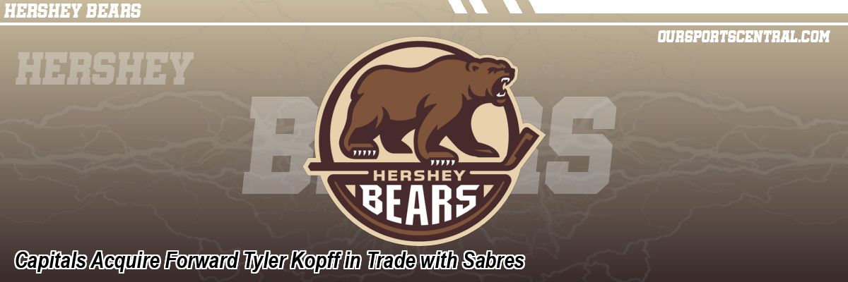 Capitals Acquire Forward Tyler Kopff in Trade with Sabres
