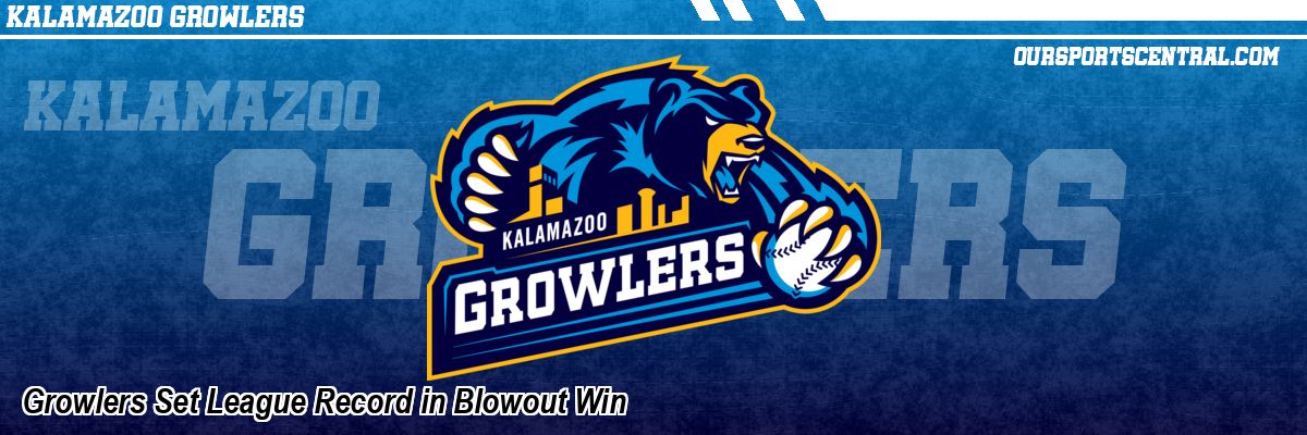 Growlers Set League Record in Blowout Win