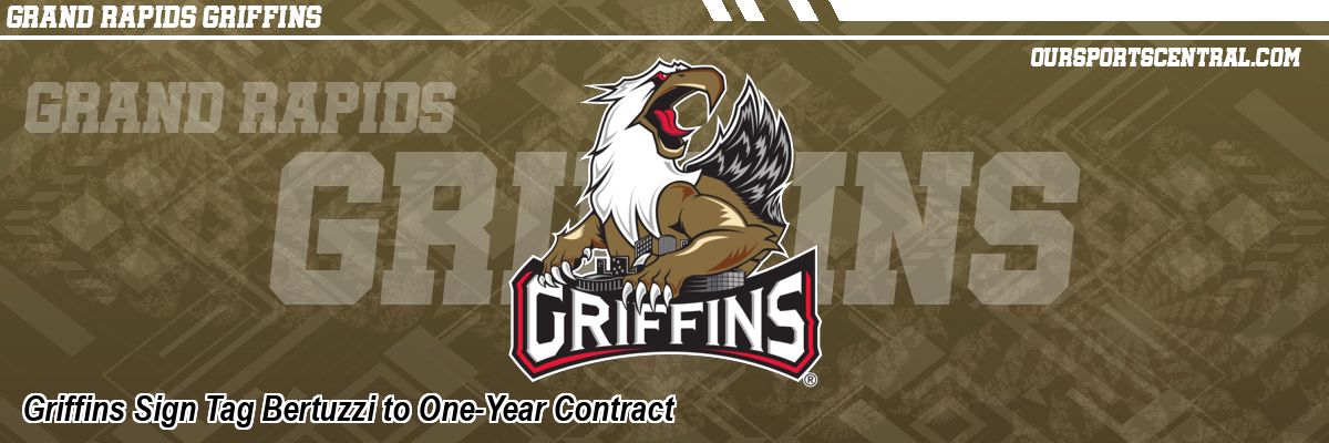 Griffins Sign Tag Bertuzzi to One-Year Contract