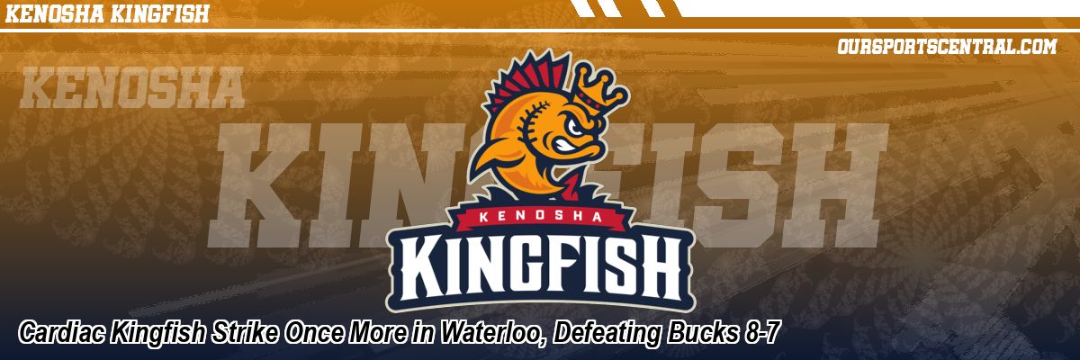 Cardiac Kingfish Strike Once More in Waterloo, Defeating Bucks 8-7