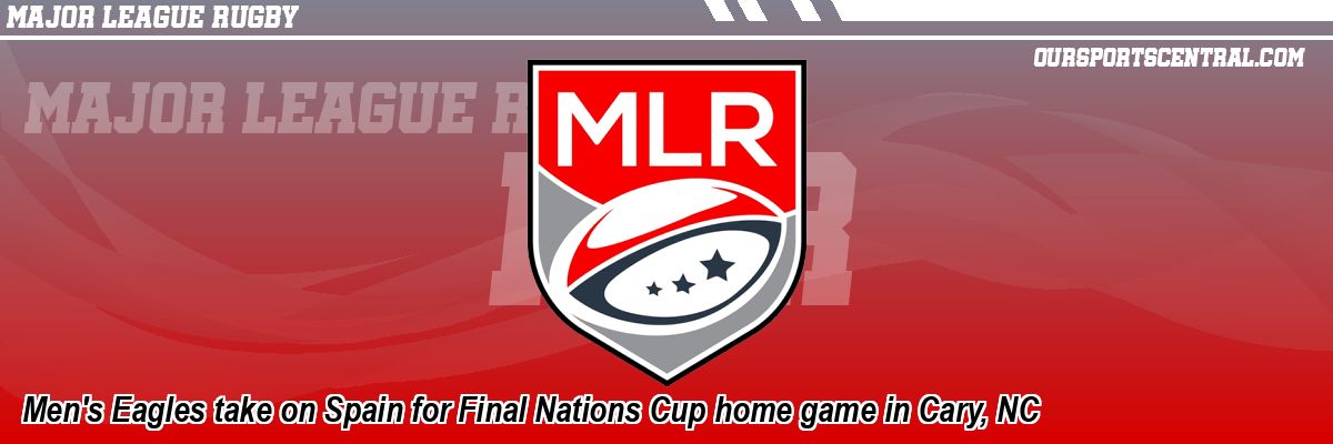 Men's Eagles take on Spain for Final Nations Cup home game in Cary, NC