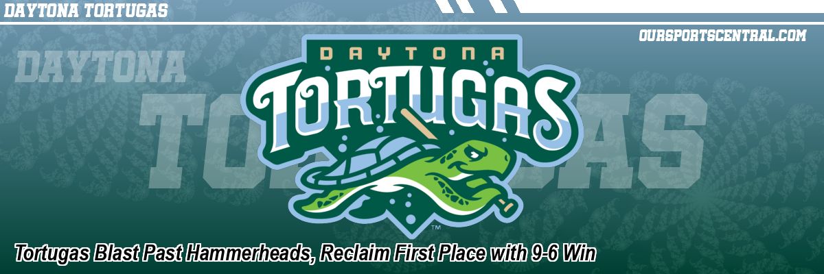 Tortugas Blast Past Hammerheads, Reclaim First Place with 9-6 Win