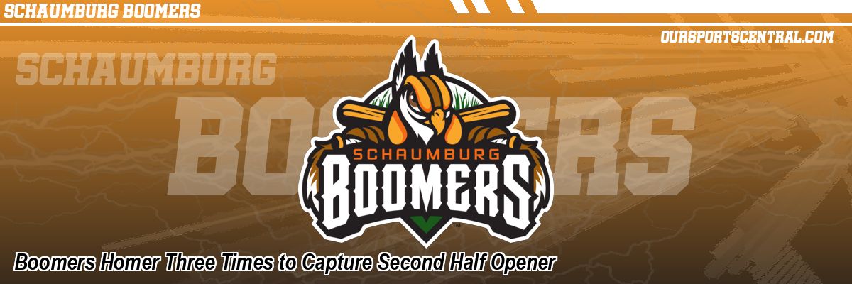 Boomers Homer Three Times to Capture Second Half Opener