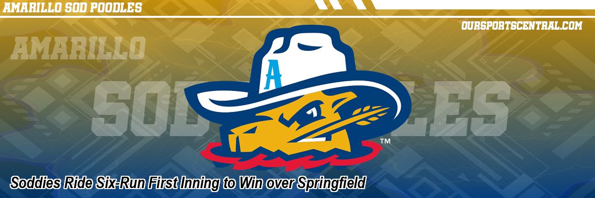 Soddies Ride Six-Run First Inning to Win over Springfield