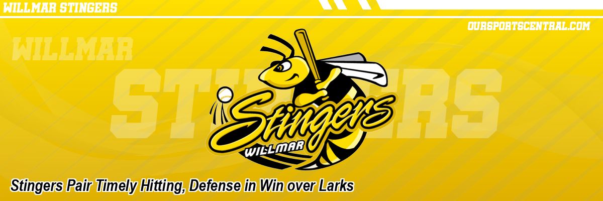 Stingers Pair Timely Hitting, Defense in Win over Larks