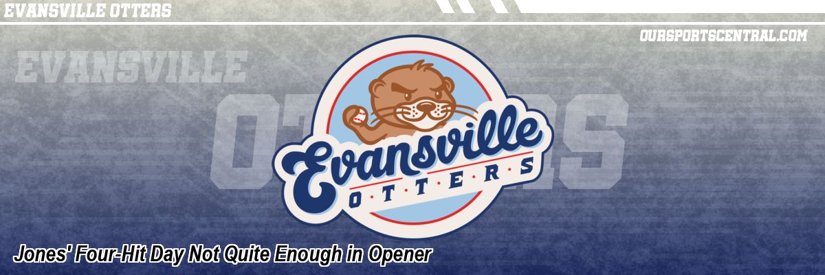 Jones' Four-Hit Day Not Quite Enough in Opener