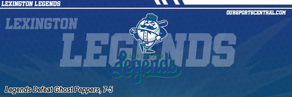 Legends Defeat Ghost Peppers, 7-5