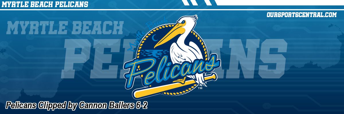 Pelicans Clipped by Cannon Ballers 6-2