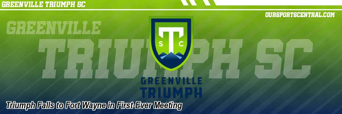 Triumph Falls to Fort Wayne in First-Ever Meeting
