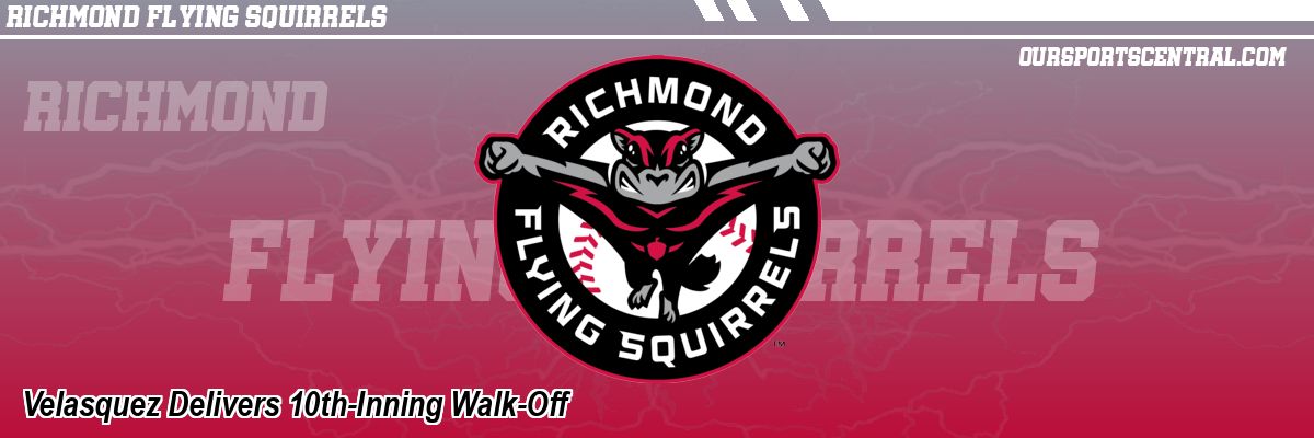 Velasquez Delivers 10th-Inning Walk-Off