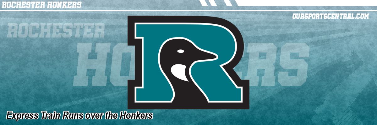 Express Train Runs over the Honkers