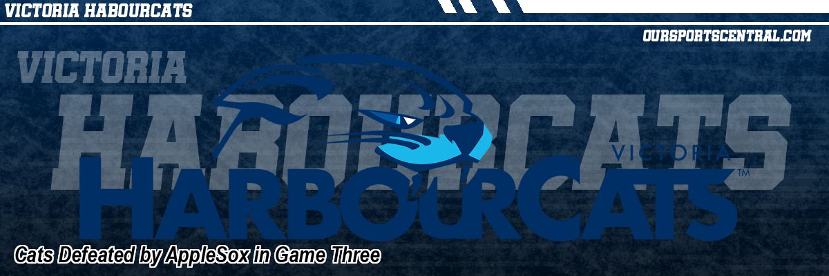 Cats Defeated by AppleSox in Game Three