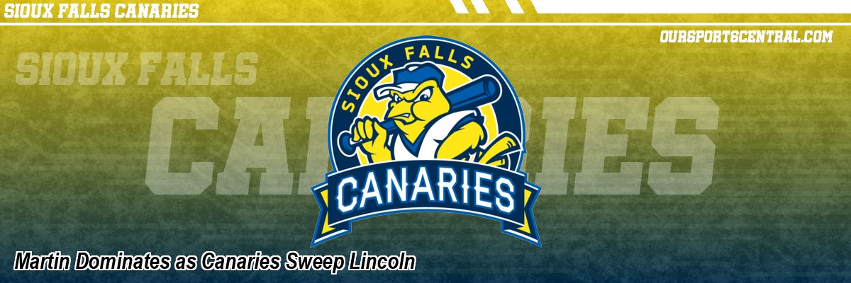 Martin Dominates as Canaries Sweep Lincoln