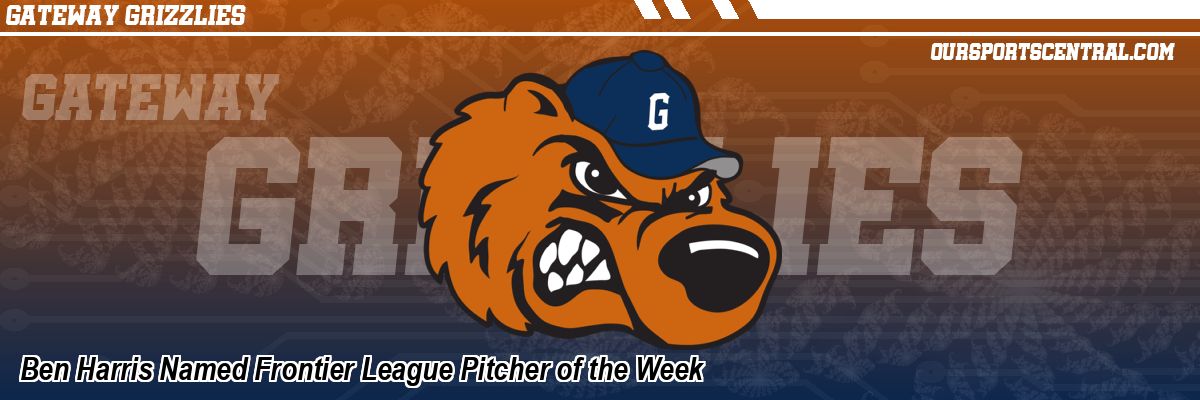 Ben Harris Named Frontier League Pitcher of the Week