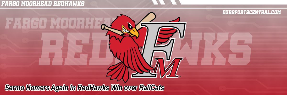 Sermo Homers Again in RedHawks Win over RailCats