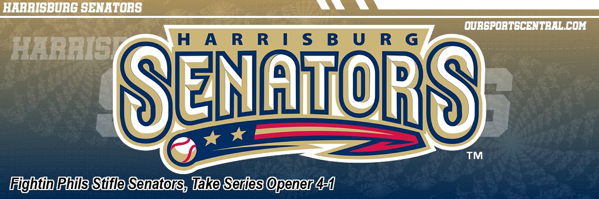Fightin Phils Stifle Senators, Take Series Opener 4-1