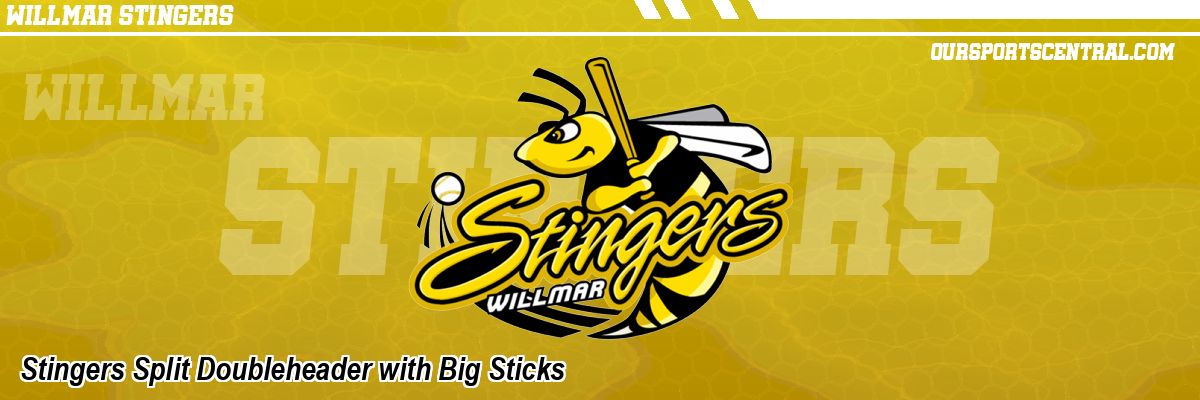 Stingers Split Doubleheader with Big Sticks