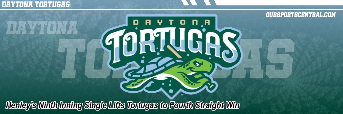 Henley's Ninth Inning Single Lifts Tortugas to Fourth Straight Win