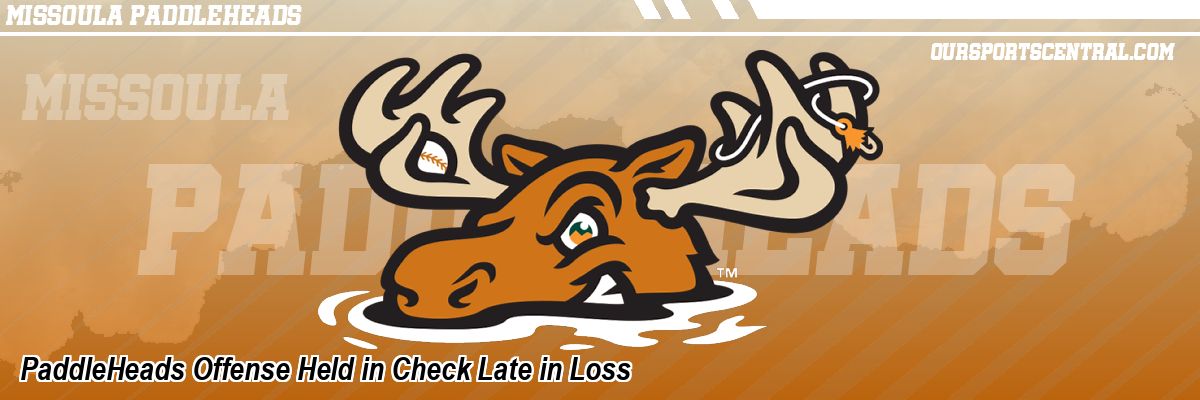 PaddleHeads Offense Held in Check Late in Loss