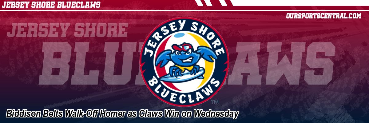 Biddison Belts Walk-Off Homer as Claws Win on Wednesday