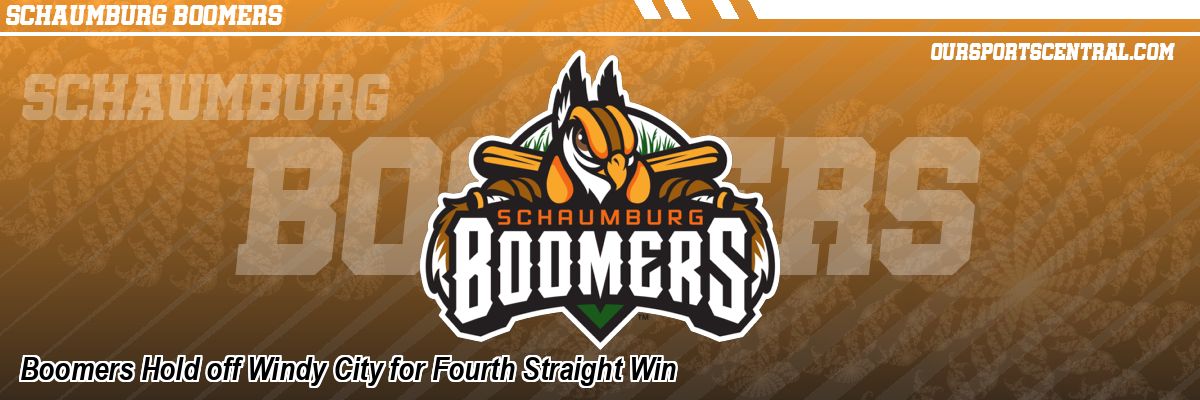 Boomers Hold off Windy City for Fourth Straight Win