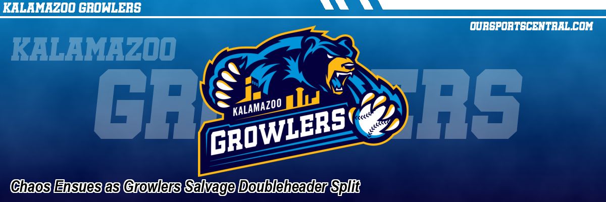 Chaos Ensues as Growlers Salvage Doubleheader Split