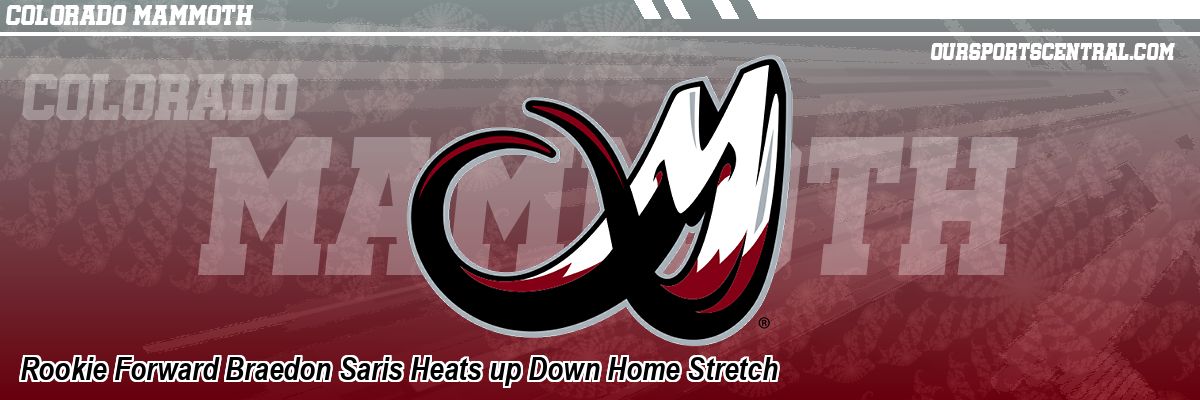 Rookie Forward Braedon Saris Heats up Down Home Stretch