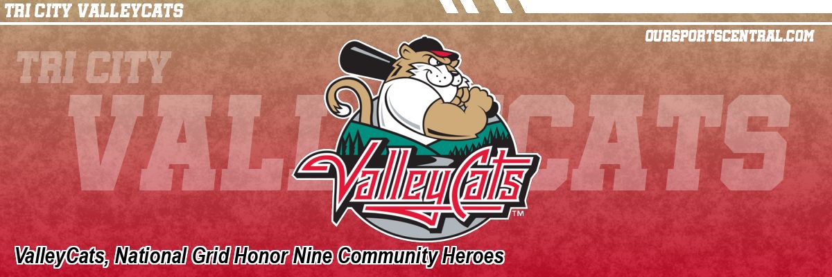ValleyCats, National Grid Honor Nine Community Heroes