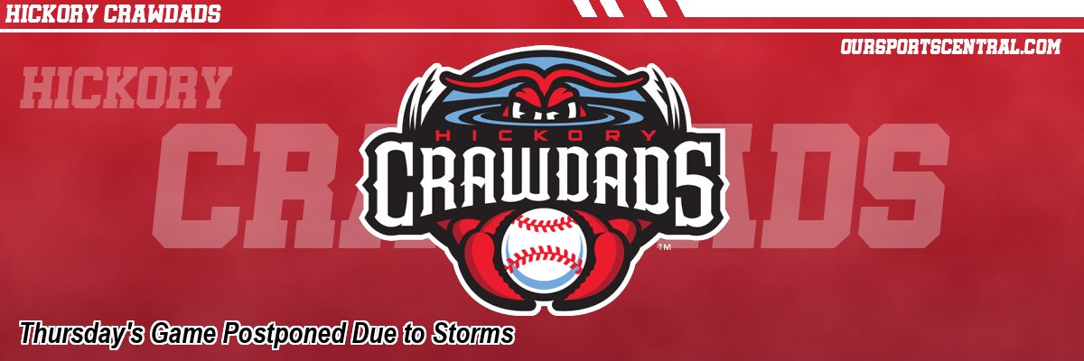 Thursday's Game Postponed Due to Storms