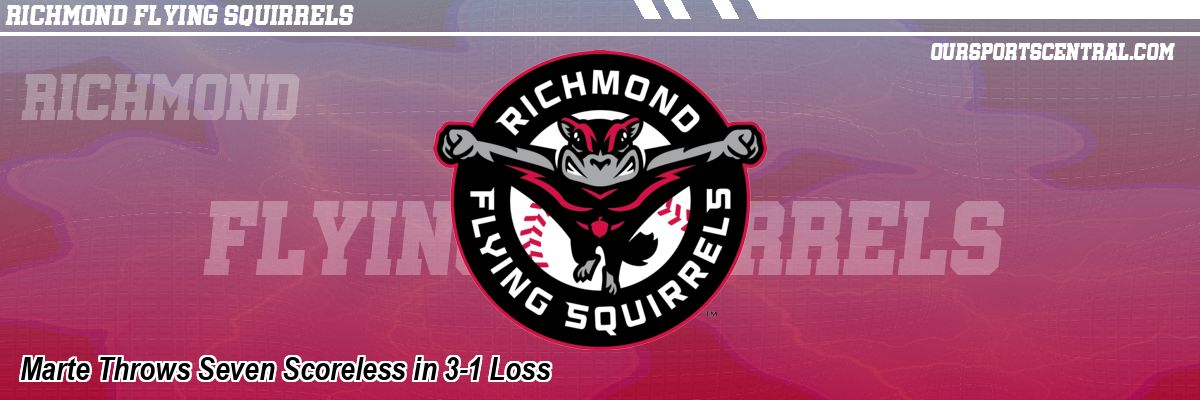 Marte Throws Seven Scoreless in 3-1 Loss